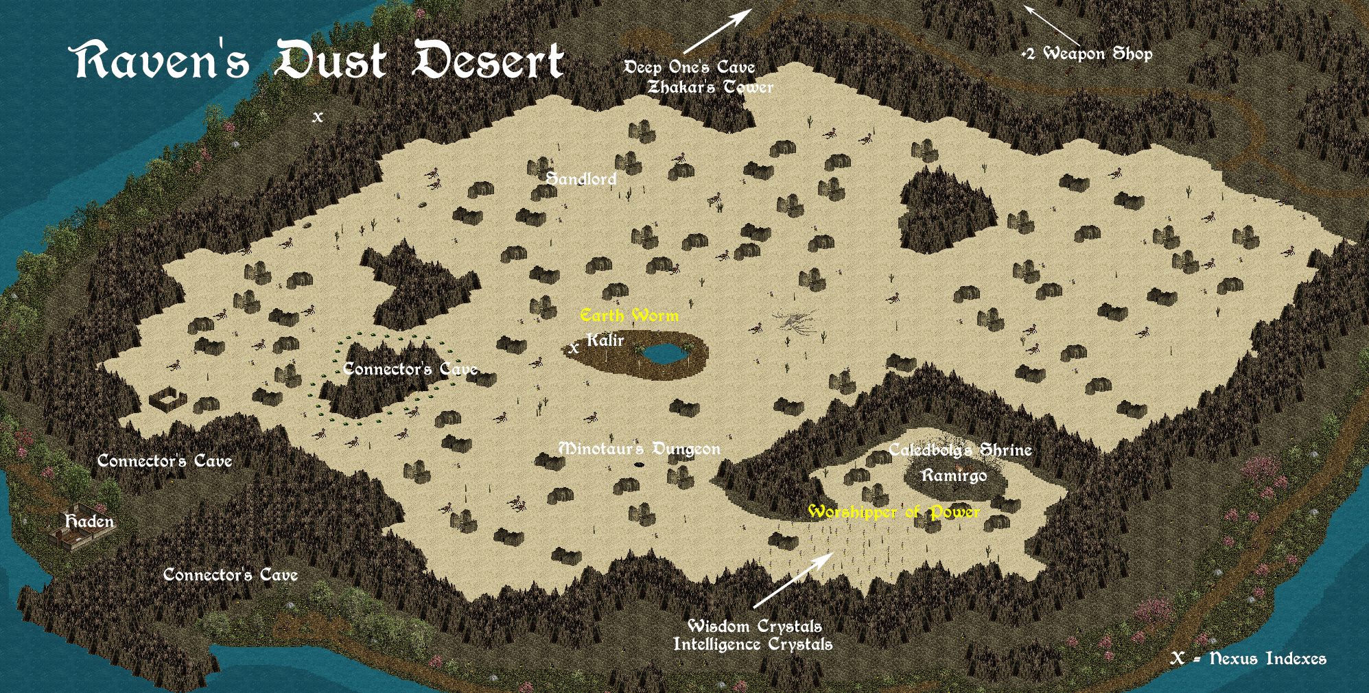 Ravens Dust Desert